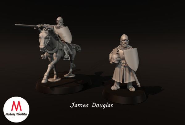 Mounted James Douglas