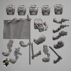 Spacenam Command Bits - Reptilian Overlords