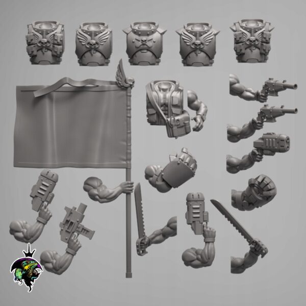 Spacenam Command Bits - Reptilian Overlords