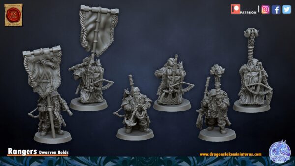 Rangers CG - DLM - Dwarven Holds - Druk 3D