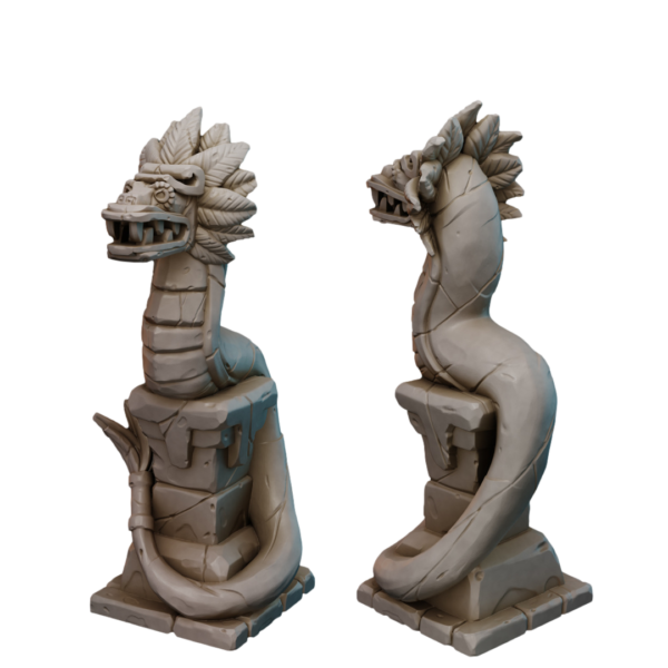 Coatl Statue