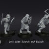 Orc Warriors with Sword and Shield - Pojedyńcze Modele
