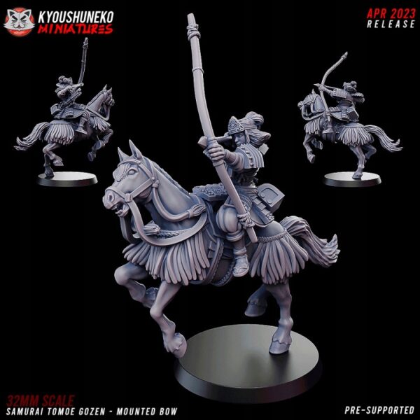 c81fd8dd90caf05275665bc601732f18.jpg Samurai Tomoe Gozen - Mounted Archer - Minifaktura
