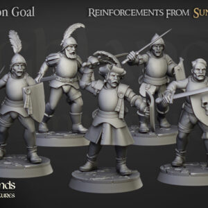 Sunland Swordsmen - 5x Oddział