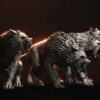 Direwolves x5 - Minifaktura - Druk 3D