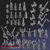 Breton Foot Knights Unit (Modularne Pozy) - Monstrous Encounters