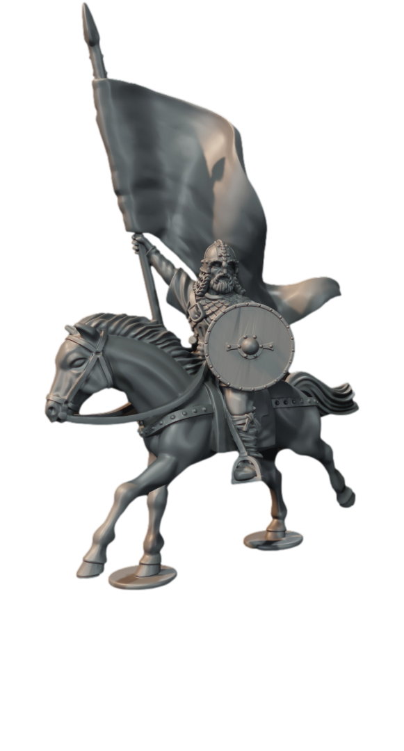 Hengstland Banner Bearer - Mounted