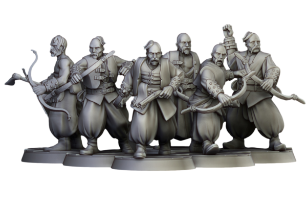 Harbor Cossacks - Kozacy - Piechota z Łukami 6x
