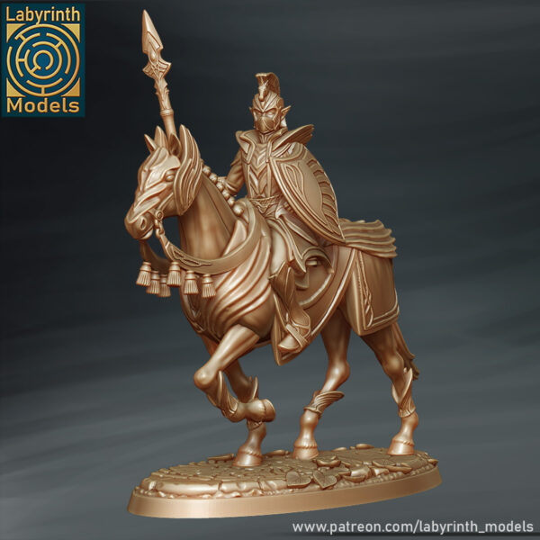 ca3e76ecc336e7a4309089509a913ee9.jpg Elf Mounted Knights - Rycerze Konni Oddział