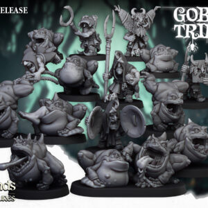 ca3ffddcd29f3774a59ae9cb2d579aef.jpg Swamp Goblins Herders and Frogs - 15x
