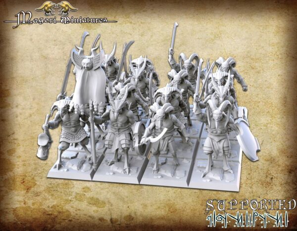 ca8cc4f01427d2556895db16a65e712d.jpg Birdbeast Regiment x10 - Magori Miniatures