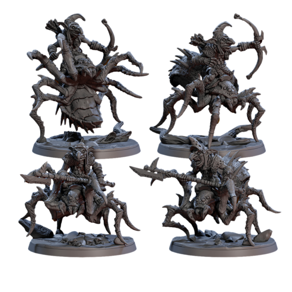 Faldorn Giant Spider Riders - x1