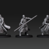 Armoured Wood Elves on Foot - Halberd - Elfy z Halabardami