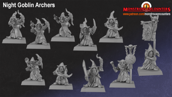 Night Goblins - Nocny Goblin 10x - Łucznicy