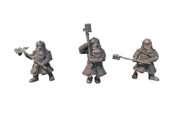 Dwarven Varjags - Krasnoludzkie Varjagi 3 Pozy