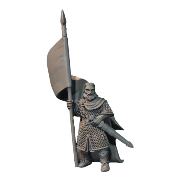 Hengstland Huscarl Banner Bearer - On Foot