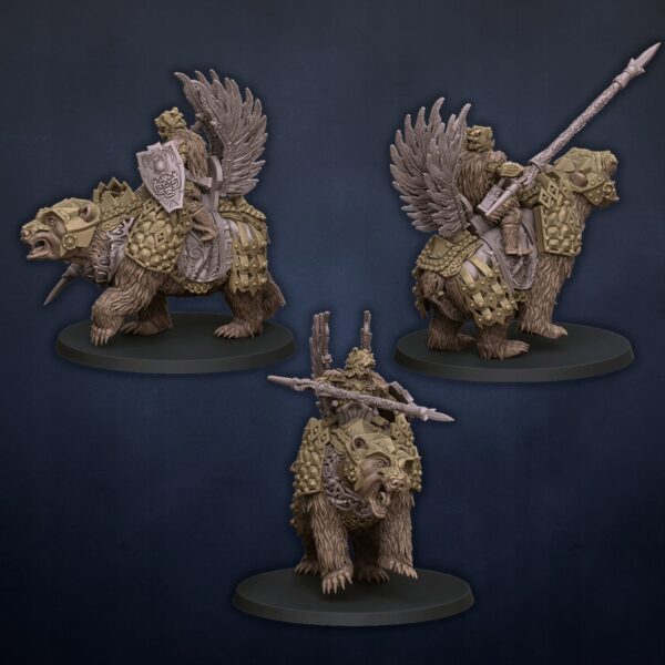Bear Riders Icekander - Druk 3D
