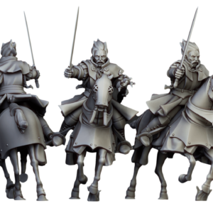 Battle Mage Mounted - Mag Bitewny z Mieczem na Koniu