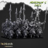 Mounted Cave Orcs - x7 + x3 CMD