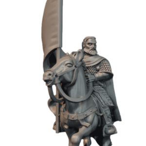 Hengstland Huscarl Banner Bearer Mounted