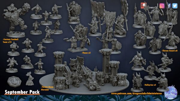 cf162c306c7f647974142093f7b0fe62.jpg Throne Guard x5 - DLM - Druk 3D - Minifaktura