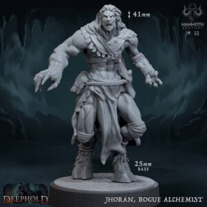 Jhoran, Rogue Alchemist - Mammoth Factory - Minifaktura