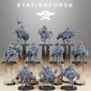 Grim Guard Cavalry x10 - Station Forge - Druk 3D