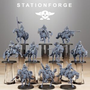 Grim Guard Cavalry x10 - Station Forge - Druk 3D
