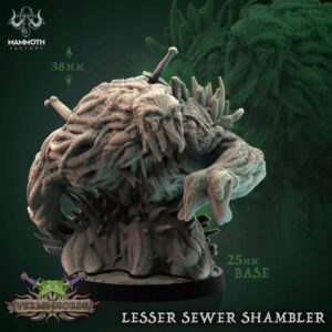 cf96608eb53b6455e1b3c22752827dae.jpg Lesser Sewer Shambler - Mammoth Factory