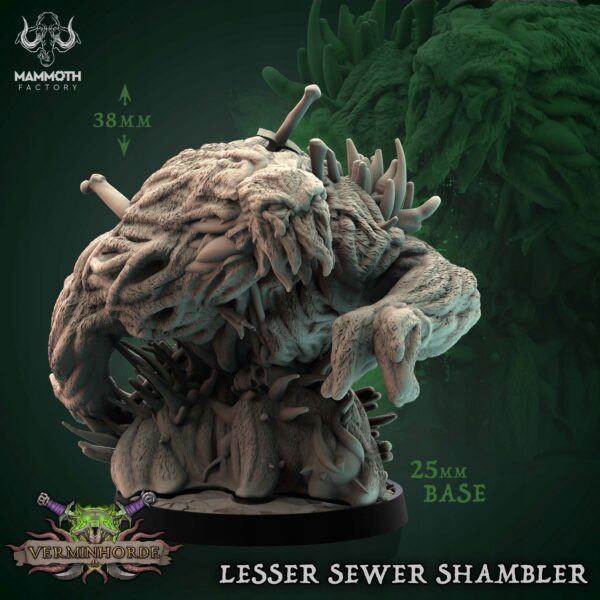 cf96608eb53b6455e1b3c22752827dae.jpg Lesser Sewer Shambler - Mammoth Factory