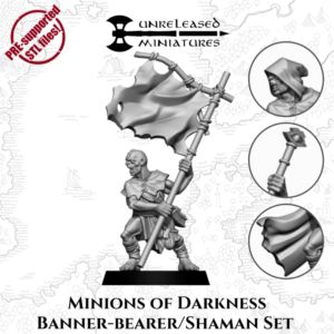 Minions of Darkness Banner Bearer - x1
