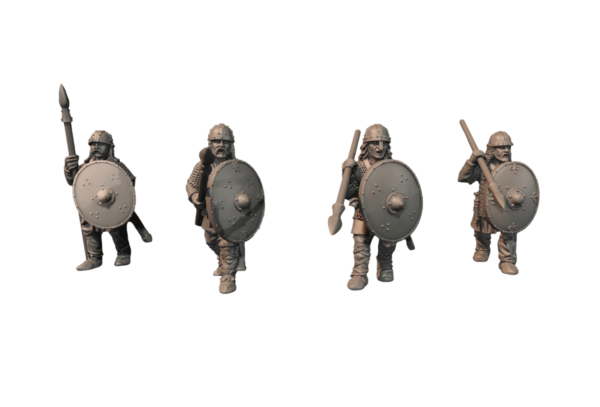 Carolingian Hearthguard - x4