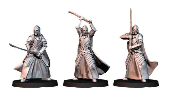 Bloody Warrior Elves - Swordmen 6 Póz