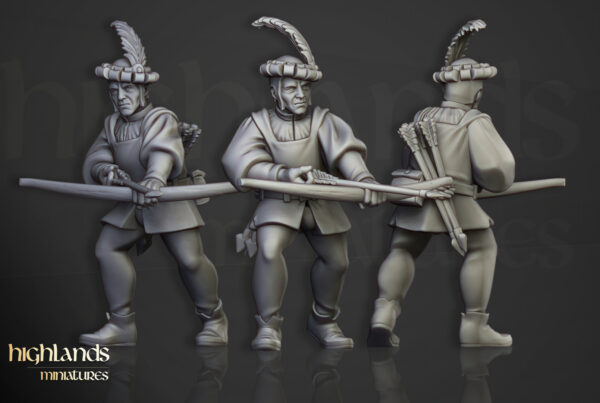 Sunland Bowmen Militia 4x - Milicja z Łukami