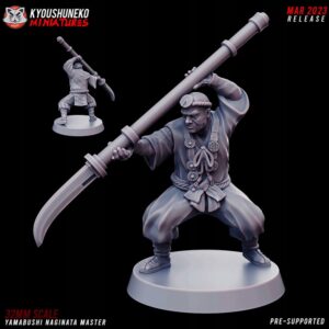 Yamabushi Naginata Master - Druk 3D