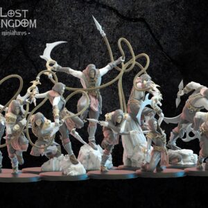 Dark Elves - Dakumun Shinobi Regiment - Druk 3D