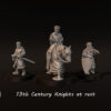13th Century Knights At Rest - 3x