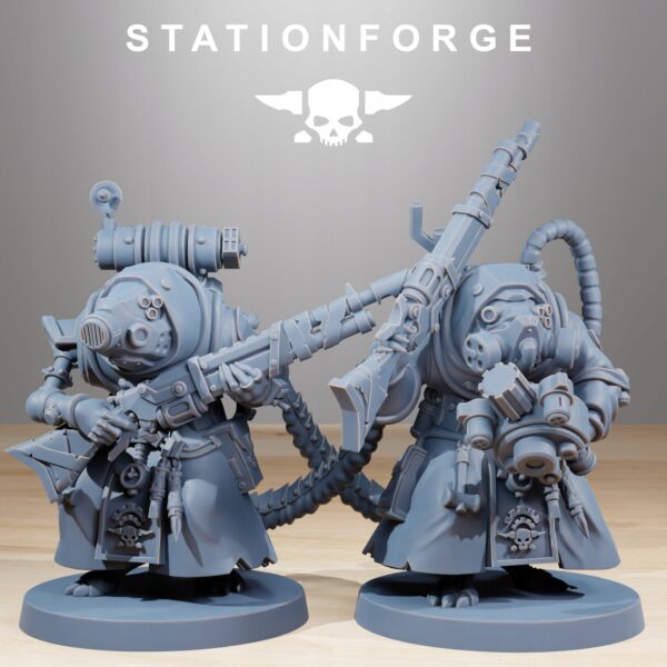 Raticus Grunts x11 - Station Forge - Druk 3D