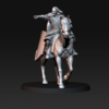 High Humans Captain Mounted