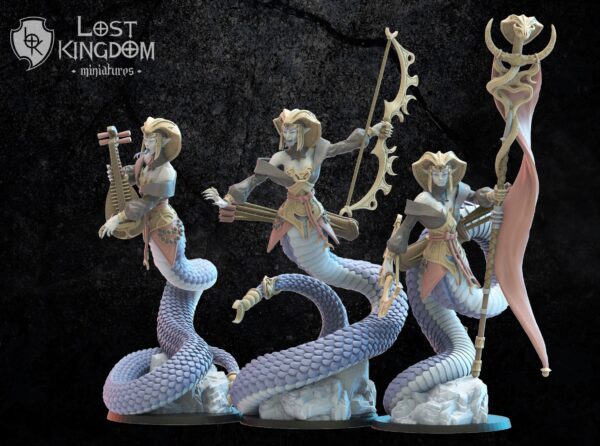 d1ce297993766d9bb35c9585a40f2d38.jpg Dark Elves - Yumi Naga CG - Druk 3D - Minifaktura