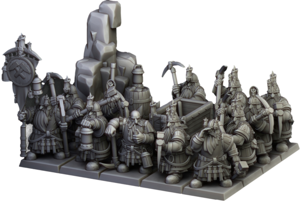 Dwarf Miners - 10x
