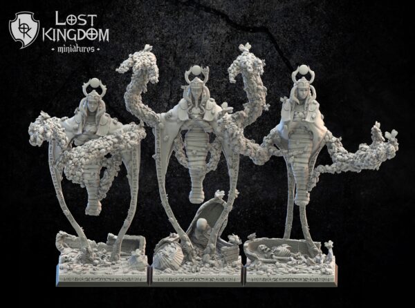 Sakmet Swarm Sorcerers - Lost Kingdom - druk 3D