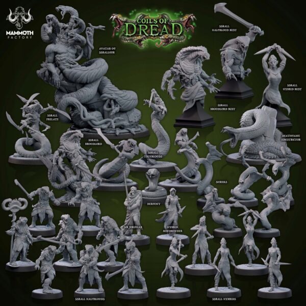 Deathfang Constrictor - Mammoth Factory - Druk 3D