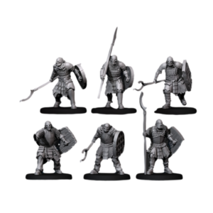 Regular Orcos with Spear - Orkowie z Włóćzniami 6 póz - Davale Games