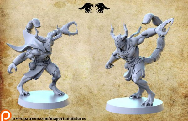 The Cultist warband - Magori Miniatures - Druk 3D