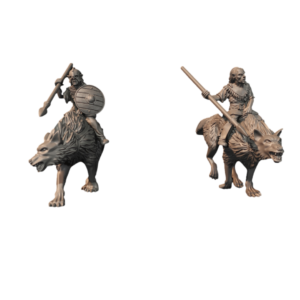 Orc Wolf Riders with Spears - x1