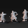 Silver Goat Dwarves Crossbowman - 3 Pozy