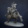 Goblin witch on Wolf - x1