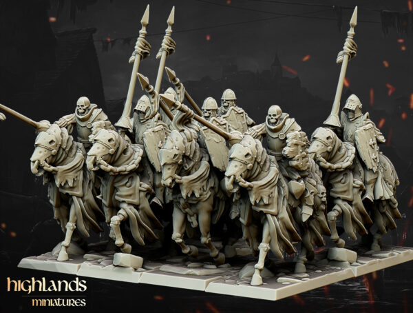 d4fafa54641eaa7054080c7b3186f226.jpg Undead Dark Knight Unit - Nieumarli Mroczni Rycerze - Pełna Jednostka