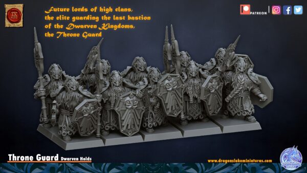 d50c80ac838f42cf369c87392abe2770.jpg Throne Guard x5 - DLM - Druk 3D - Minifaktura